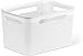 Produktbild Rotho Brisen große Aufbewahrungsbox 16l mit 4 Griffen, Kunststoff (PP) BPA-frei, weiss, 16l (36,0 x 26,2 x 21,1 cm)