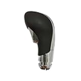 VBT Smooth Leather Shift Knob for Buick Regal - Glossy ABS Plastic Core, Direct Fit for 2009-2012 Models (4.09