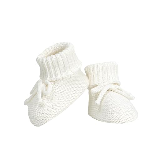 Hadetoto Botas para bebês recém-nascidos First Walkers Sapatos aconchegantes de malha macia para bebês meninos e meninas