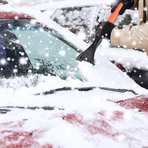 Yuichh 57 Inch Car Snow Brush With Ice Scraper And Squeegee For Car Windshield, Extendable Snow Scraper And Brush For Car Suv Truck Bus Boat Detachable, Snow Removal, Frosting Removal, Shovel Ice #TOP5