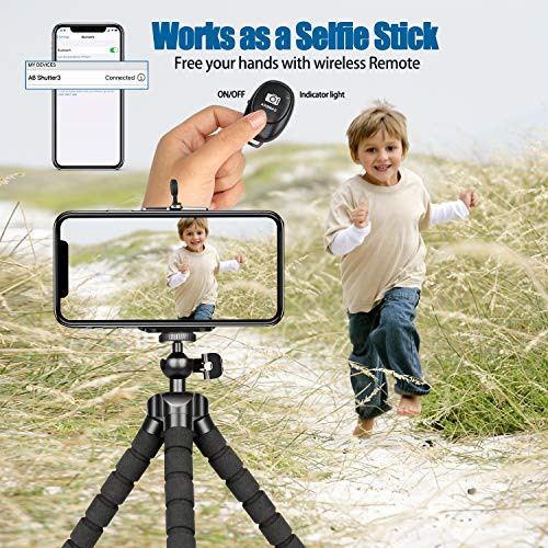 Phone Tripod Mini Flexible Adjustable Cell Phone Tripod Stand Holder With Remote And Universal Clip For Iphone 14 13 12 Pro Max 11 Mini 10 Xr X Android Camera Tripod Stand Video Recording #TOP1