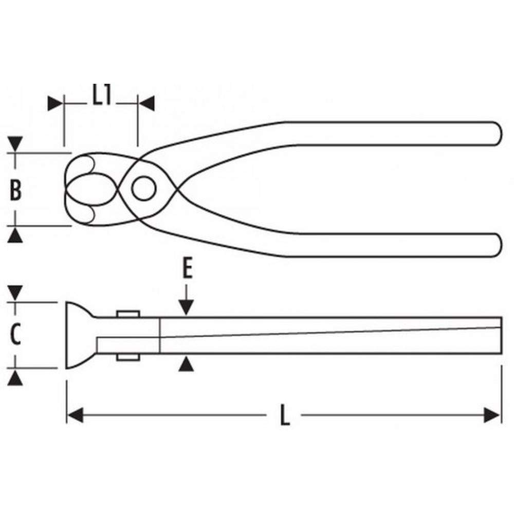 Britool E184302B 220 Tenaille russe