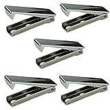 5 Pack RV Stainless Steel Baggage Door Catch Square - Holds RV Baggage Compartments and Doors Open...