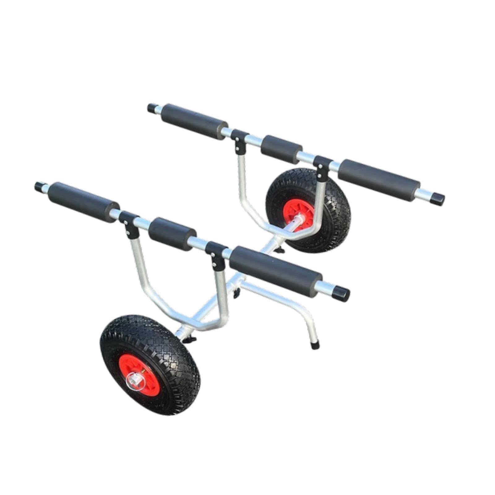 kowaku Foldable Kayak Cart Kayak Trailer Sturdy Versatile Accessories Carrier Boat Cart for Boating Outdoor Activities Paddleboards