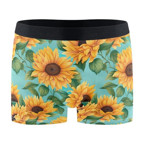 Sunflower Flower Underwear for Men S 202a3790