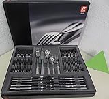 cuberteria zwilling aberdeen Zwilling Zwilling - Cubertería de tamaño King (60 piezas), acabado pulido