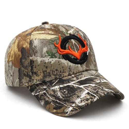Image of Deer Hunting Camouflage Hats Embroidery Adjustable Fishing Baseball Cap