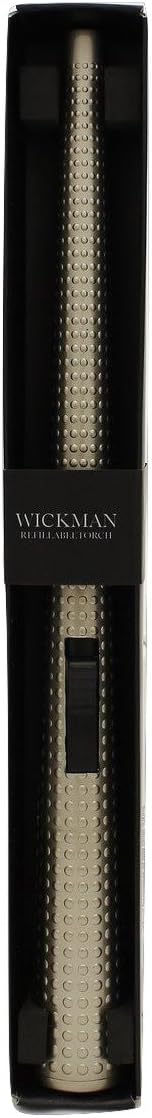 1 X Wickman 12" Pewter Butane Torch - Candle Accessories Gift - WL01-WICK