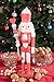 Clever Creations King of Hearts 15 Inch Traditional Wooden Nutcracker, Festive Christmas Décor for Shelves and Tables