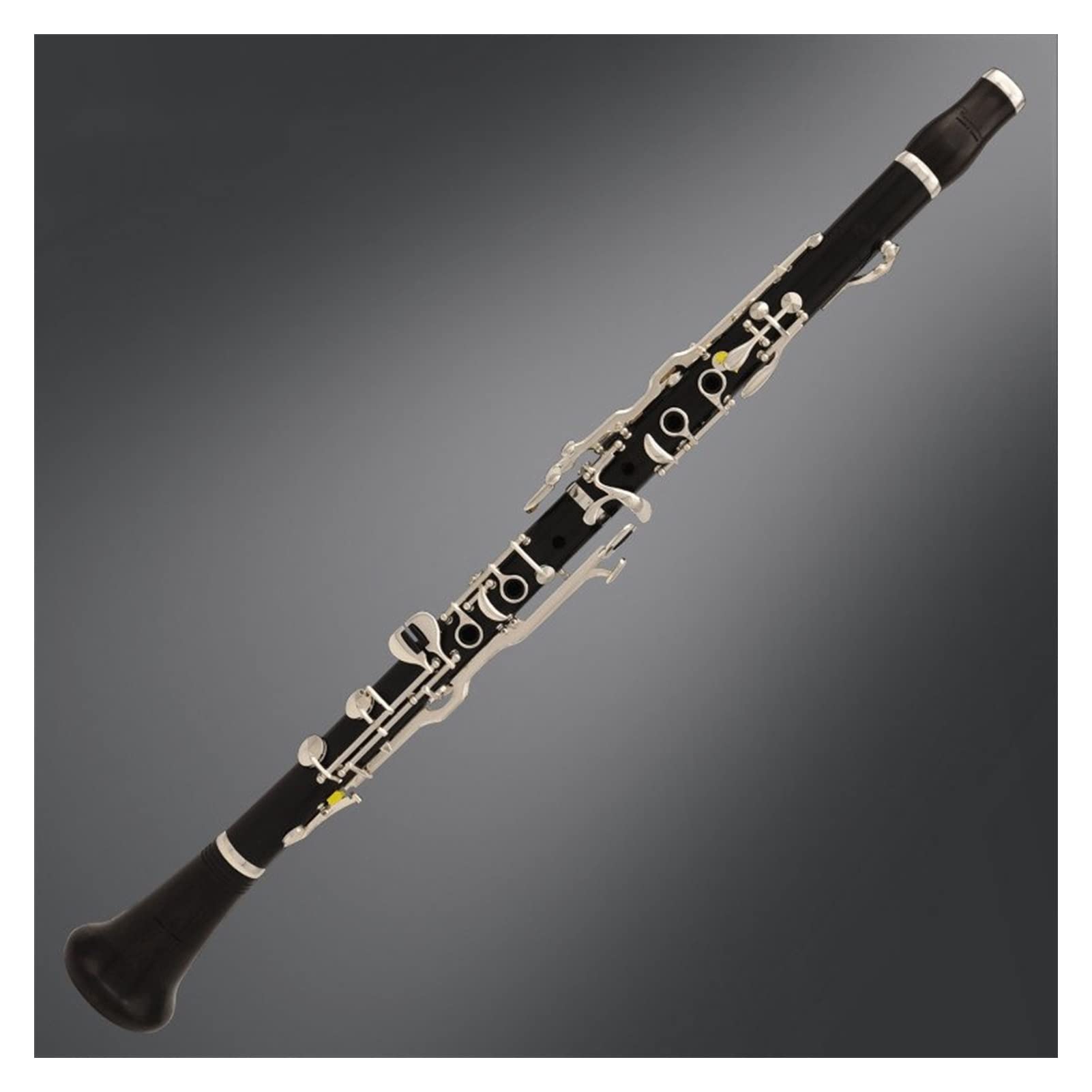 Clarinetto Ebano Professionale G Tono 18 Chiavi Strumenti A Legna Clarinetto Studente (Color : 01)