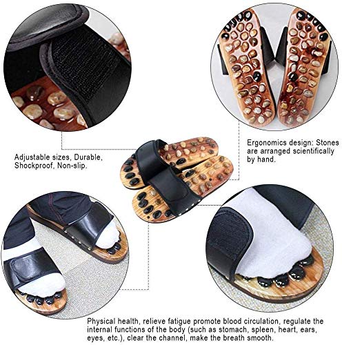 Dhruheer multicolored durable acupressure wooden massage slippers || Leg Foot Massor Slipper (Free Size) for Men and Women Dhruheer multicolored durable acupressure wooden massage slippers || Leg Foot Massor Slipper (Free Size) for Men and Women