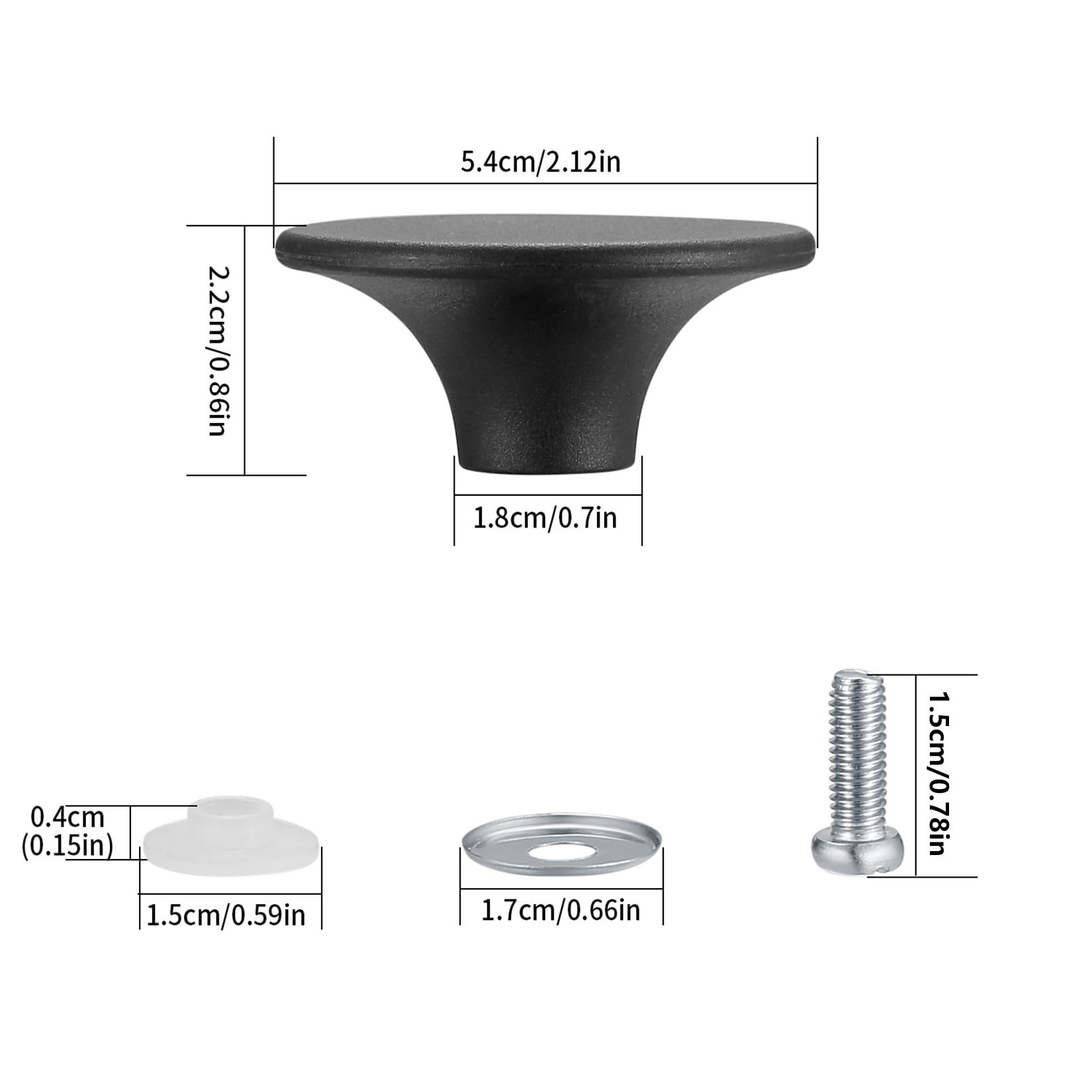 SET 2 PEZZI MANICO POMELLO UNIVERSALE IN ACCIAIO X COPERCHIO DI PENTOLA E Tegame 89815265