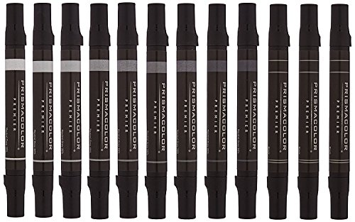 Prismacolor Marker Sets Neutral Grey Set Set of 12
