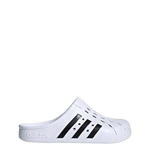 Amazon.com: adidas Adilette Clog, Unisex Adult Sandals White