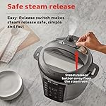 Instant Pot RIO, 7-in-1 Electric Multi-Cooker, PressureCooker, SlowCooker, RiceCooker, Steamer, Sauté, Yogurt Maker, & Warmer, Includes App With Over 800 Recipes, 6 Quart - Image 3