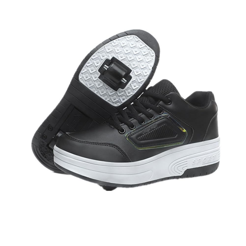 Scarpe Con Rotelle ENEN 2-in-1 – Sneakers Convertibili Per Bambini E Ragazzi, Ruota Posteriore Retrattile, Outdoor, Taglie Normali