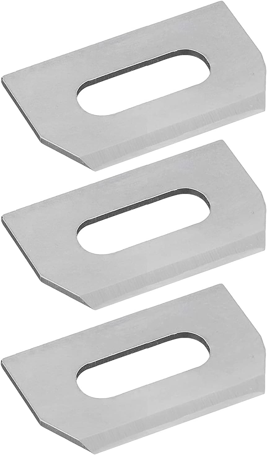KAKURI Japanese Plane Blade Replacement Set 30mm (3 Pcs