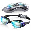 Aegend Swim Goggles Swimming Goggles No Leaking Full Protection Adult Men Women Youth