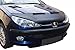 AB-00155 Auto Bra kompatibel mit Peugeot 206 (CC) Bj. 1998-2009 Haubenbra Steinschlagschutz Tuning Bonnet Bra