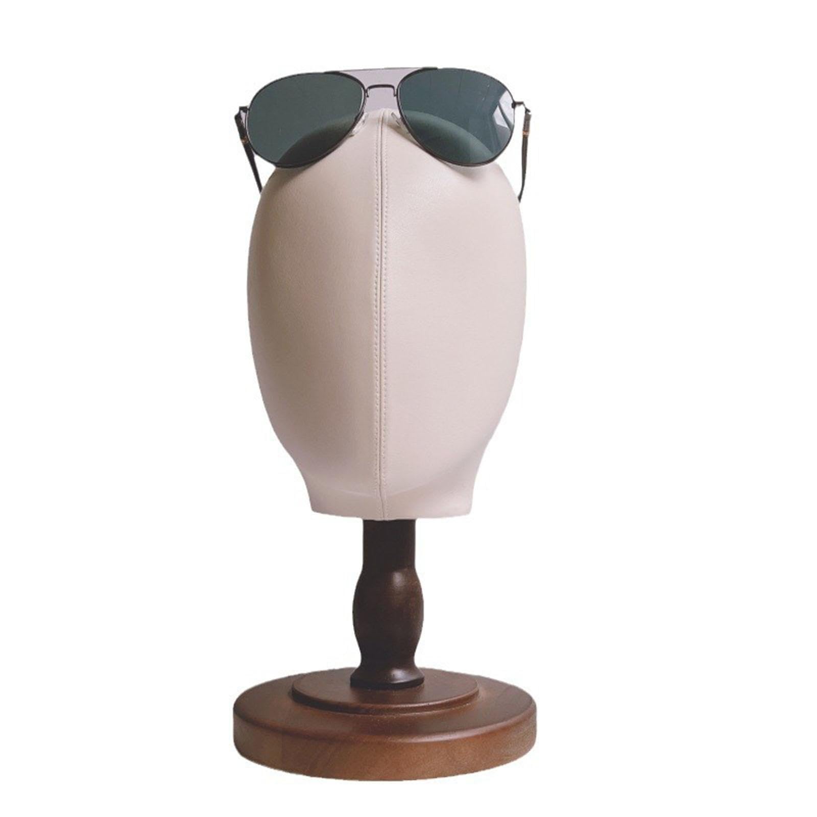 Generic Supporto Portatile per Cappelli E Accessori per Capelli, Scaffale Portaoggetti per Occhiali, Gioielli, Sciarpe E Cappelli, Base marrone