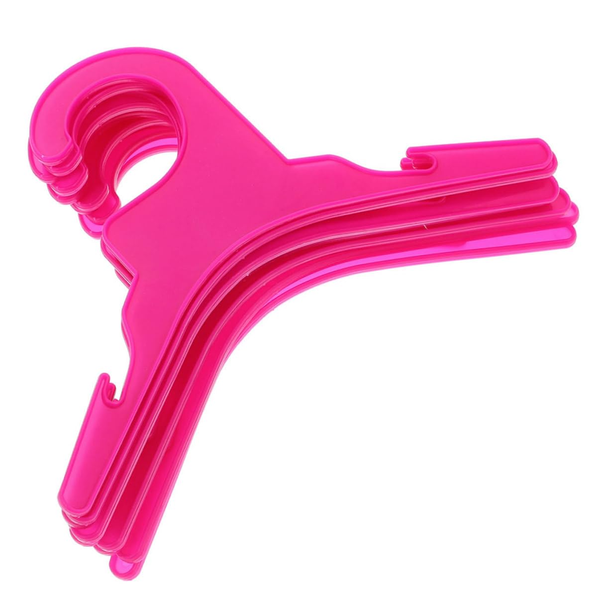 Toddmomy 10pcs Plastic Dog Clothing Hangers for Small Dogs Versatile Pet Clothes Rack Material for Organizing Apparel for Home Use and Childrens Clothing