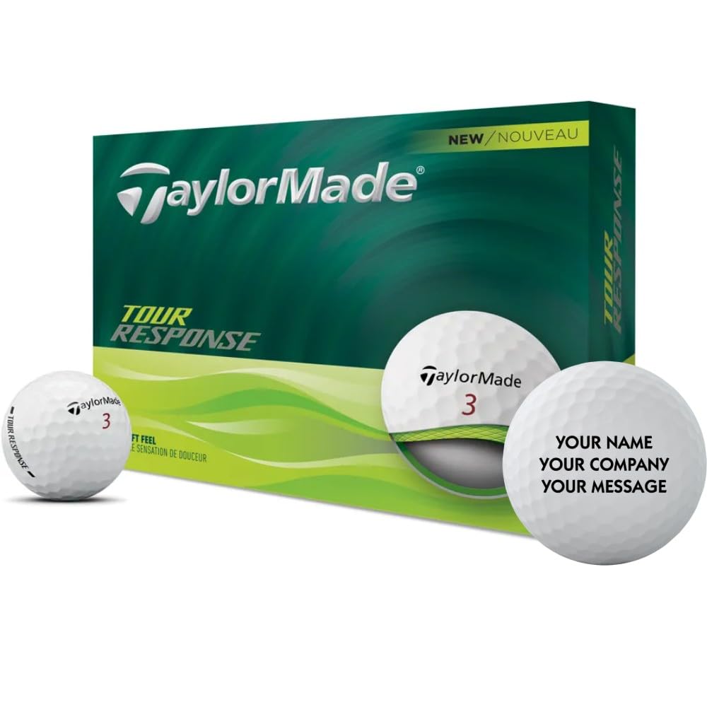 Taylormade Tour Response Personalized Golf Balls - 2025 Model
