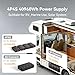 Pecron 12V 200Ah LiFePO4 Battery, 12.8 Volt 2560Wh RV Lithium Iron Phosphate Batteries, 2 Heating Mode, 5000+ Cycles, App Control, Built-in 200A BMS for Off-Grid, Solar System, Camper, Backup System