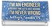 YouCustomizeIt Engineer Quotes Vinyl Checkbook Cover (Personalized)
