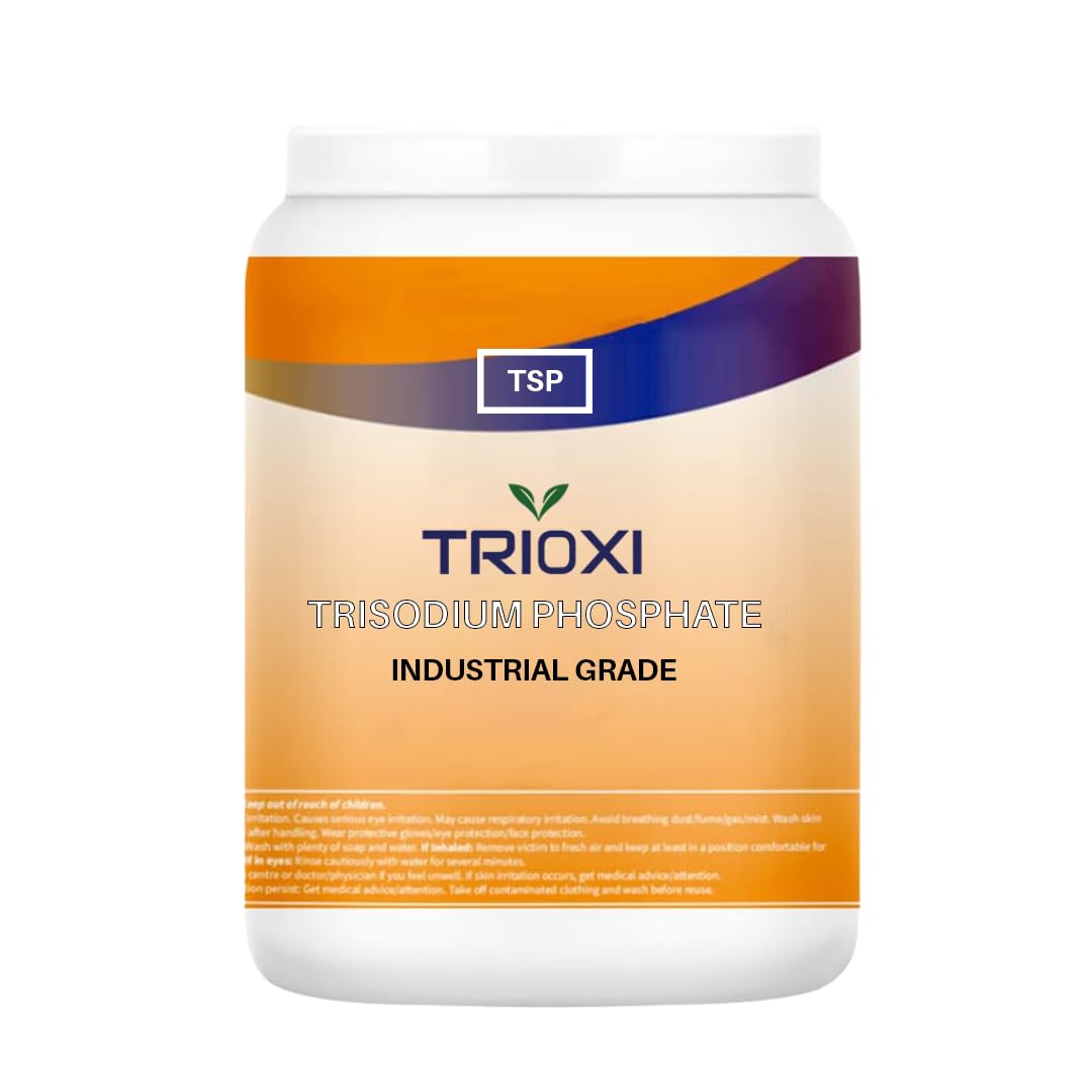 Trioxi Trisodium Phosphate TSP 1KG Bottle - Powerful Cleaner & Water Softener