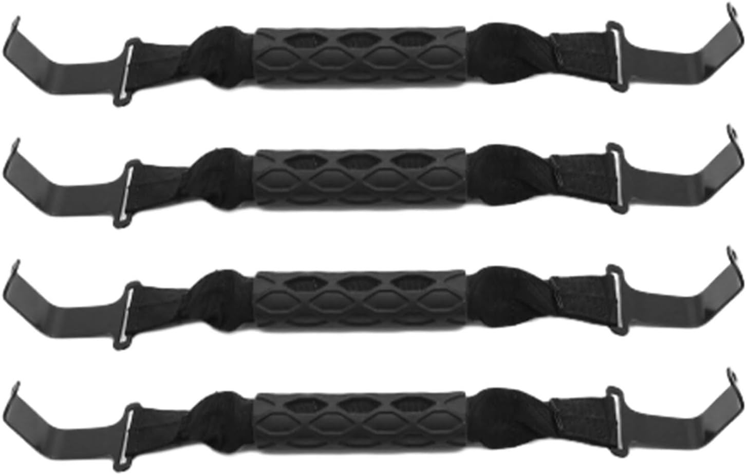 EATAKWARD 4Pcs 82215524 Grab Handles, 82215523AC Grips Grab Handles Front Rear Replacement for Jeep Wrangler 2018-2023 Gladiator JL Gladiator JT 2020-2023 Interior Grips