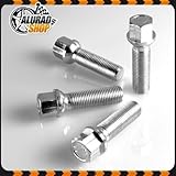 Oberfläche: ZINK 20 Radschrauben Radbolzen M12x1,5 Schaftlänge: 45mm Kugel R12 Kugelbund SW17