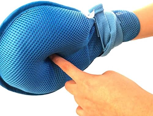 Fanwer Dementia Restraint Gloves – 2PCS, Control Mitts Safety Hand Glove, Restraint Mitts, Dementia Products for elderly