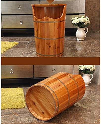 Spa de pies de madera con tapa y diseño reforzado miniatura 2