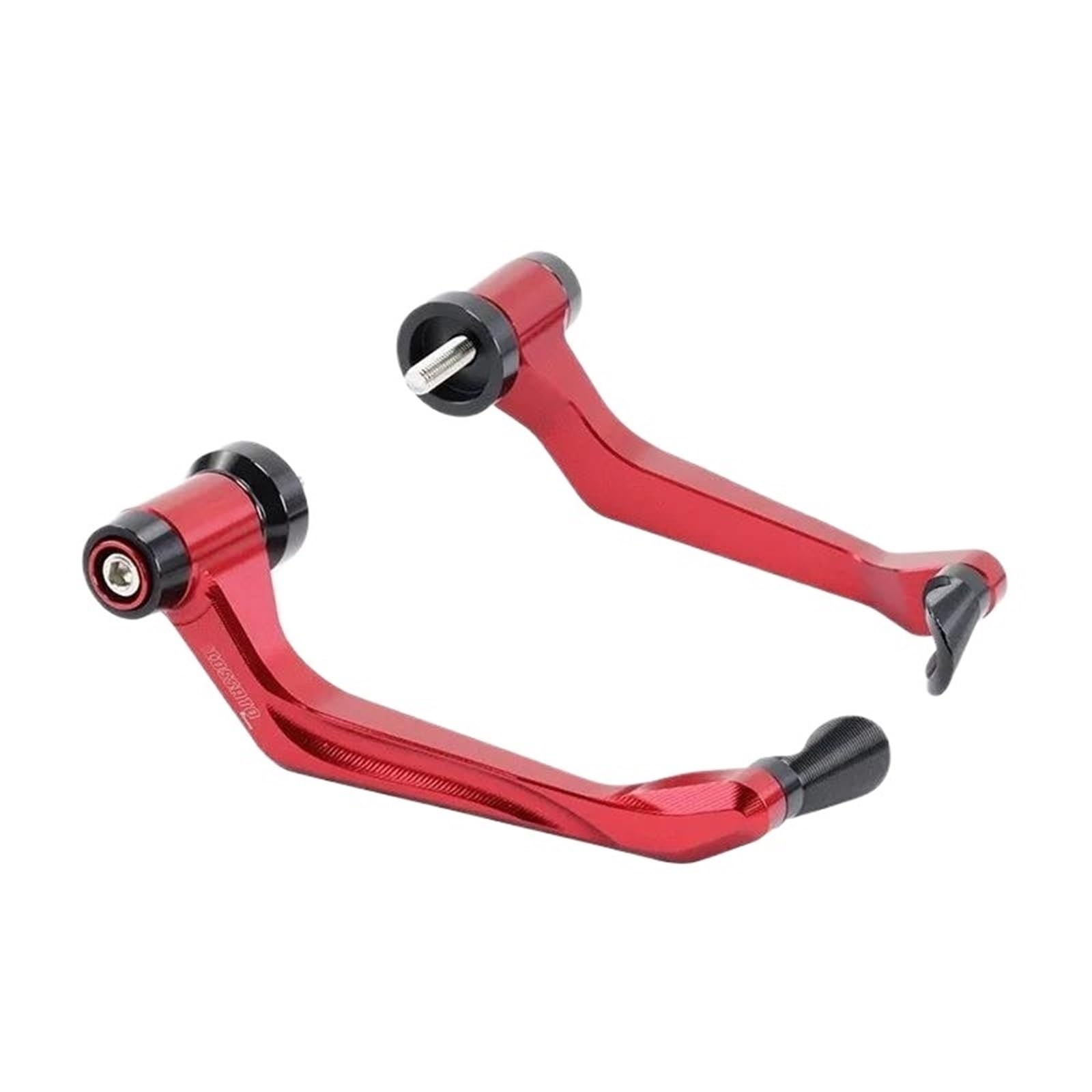Hjtedhe Red For Zx-4Rr Motorcycle Brake Clutch Lever Handlebar Protector Motorcycle Handlebar Lever Guards(Red)