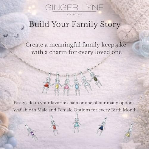 Colgante familiar de acero inoxidable para madre y abuela con dije personalizable 5