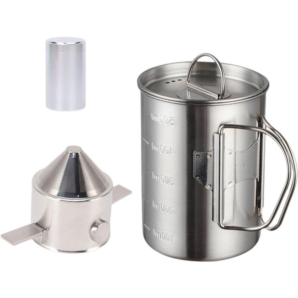 Versare sopra Il Filtro del caffè Macchina per Il caffè Riutilizzabile Cono Filtro per caffè con Gocciolatore caffè a Goccia Imbuto per caffè Tazza per caffè con Gocciolatore