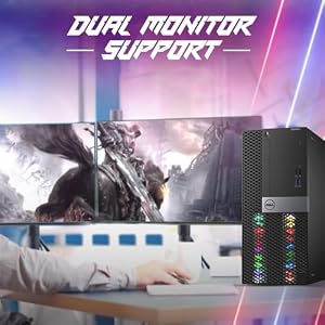Dell RGB Gaming Tower Computer, Intel Core i7 6th Gen, GeForce GTX 1050 Ti 4G, 16GB RAM, 512GB SSD, Prebuilt Gaming Desktop PC with Built-in WiFi & RGB Set, Windows 11 Pro (Renewed) — photo 4 of 6