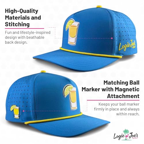 Gorra de golf Snapback con marcador magnético Frosted Elephant miniatura 3
