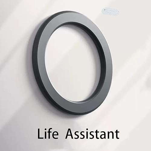 Miniatura 5 de Soporte magnético de anillo para iPhone 14, 13, 12, soporte magnético para teléfono móvil de pared, soporte magnético para teléfono de automóvil