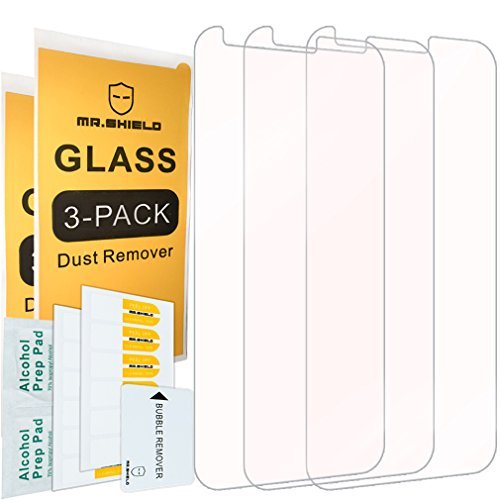 Mr.Shield [3-PACK] Designed For Coolpad Defiant [Tempered Glass] Screen Protector with Lifetime Replacement