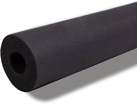 Water Pipe Insulation Sleeve, Outdoor Insulation Pipe, Rubber Foam, Anti-Aging, Used for Outdoor Frost Solar air Conditioning Sunscreen Frost ProtectionId48,Thk20