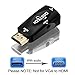 Dasteck® 1080p HDMI Male to VGA Female Video Converter Adapter with 3.5 mm audio cable for PC, TV, Laptops, and Other HDMI Devices