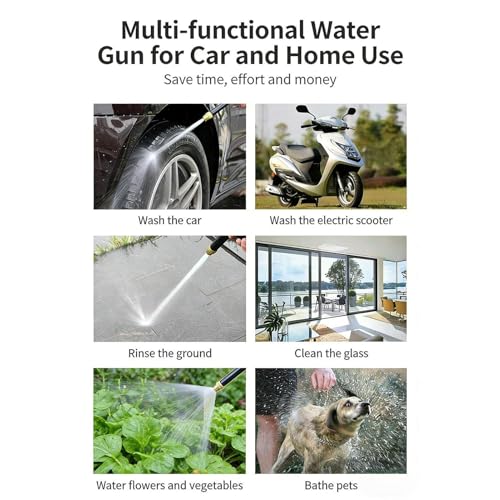 Pulvérisateur d'eau portable sans fuite haute pression auto