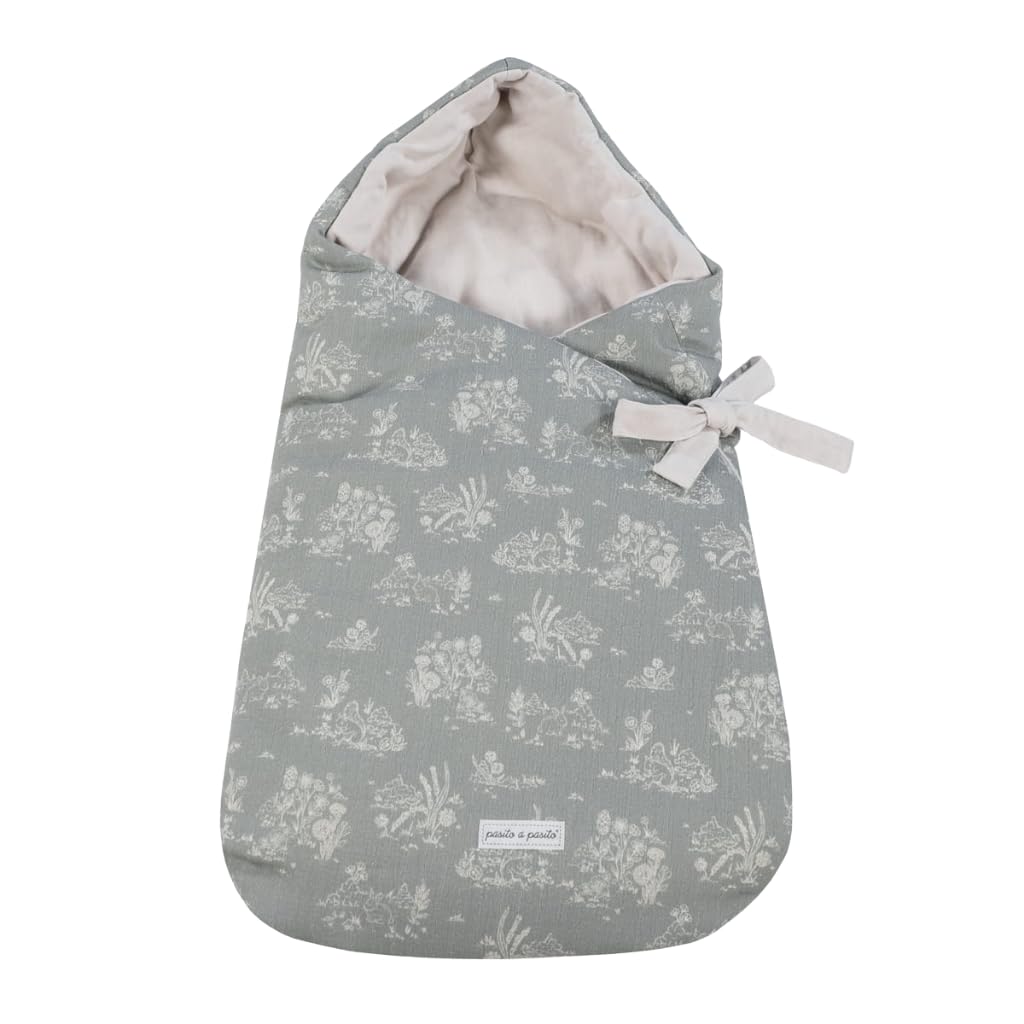 Saco Capucha Toile de Jouy Forest