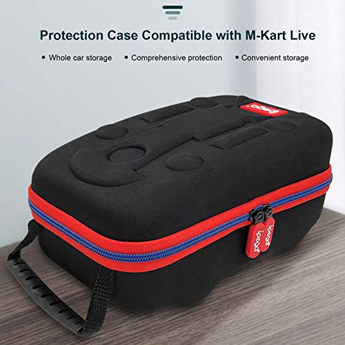 Moniel Bolsa de transporte em forma de carro Bolsa de proteção portátil com bolsa de malha integrada