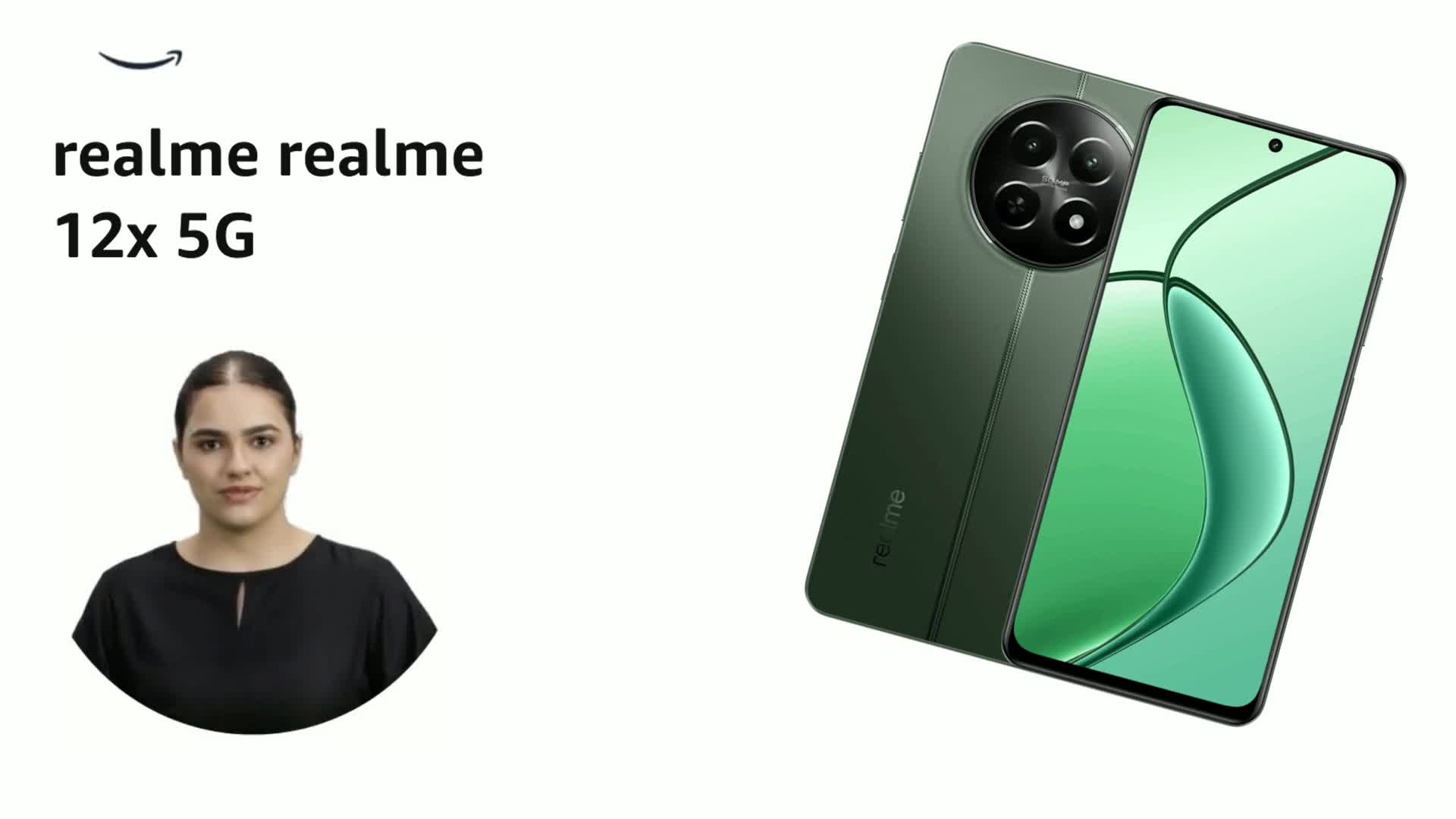 realme 12x 5G 128GB フェザーグリーン Realme 12x, 5G, 128GB, Feather Green - eXtra