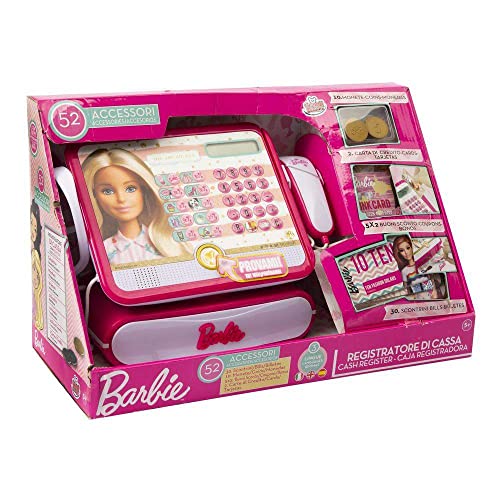 Caixa Registradora Luxo Barbie Rosa