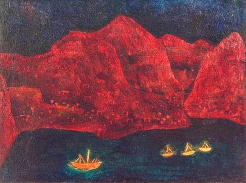 Tableau Paul Klee Southern the Evening pour habiller un grand mur vide