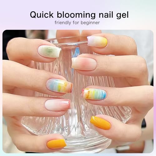 Creaglam Blooming Gel Esmalte Gel 15ml Efecto Mármol miniatura 5