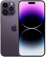 Apple iPhone 14 Pro Max, 128 GB, morado oscuro, desbloqueado (reacondicionado)